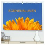 Sonnenblumen (hochwertiger Premium Wandkalender 2026 DIN A2 quer), Kunstdruck in Hochglanz
