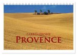 Farbenfrohe Provence (Tischkalender 2026 DIN A5 quer), CALVENDO Monatskalender