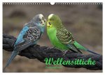Terminplaner Wellensittiche (Wandkalender 2026 DIN A3 quer), CALVENDO Monatskalender