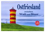 Ostfriesland - zwischen Watt und Moor (Tischkalender 2026 DIN A5 quer), CALVENDO Monatskalender