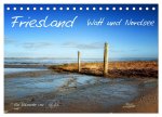 Friesland - Watt und Nordsee / CH-Version (Tischkalender 2026 DIN A5 quer), CALVENDO Monatskalender