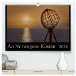 An Norwegens Küsten (hochwertiger Premium Wandkalender 2026 DIN A2 quer), Kunstdruck in Hochglanz