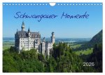 Schwangauer Momente (Wandkalender 2026 DIN A4 quer), CALVENDO Monatskalender