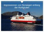 Impressionen von Norwegen entlang der Hurtigruten (Wandkalender 2026 DIN A4 quer), CALVENDO Monatskalender