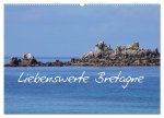 Liebenswerte Bretagne (Wandkalender 2026 DIN A2 quer), CALVENDO Monatskalender