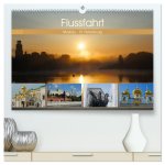 Flussfahrt Moskau - St. Petersburg (hochwertiger Premium Wandkalender 2026 DIN A2 quer), Kunstdruck in Hochglanz