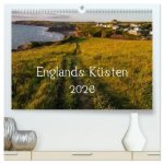 Englands Küsten 2026 (hochwertiger Premium Wandkalender 2026 DIN A2 quer), Kunstdruck in Hochglanz