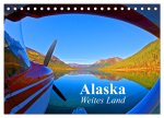Alaska - Weites Land (Tischkalender 2026 DIN A5 quer), CALVENDO Monatskalender