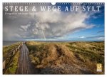 Stege & Wege auf Sylt (Wandkalender 2026 DIN A3 quer), CALVENDO Monatskalender