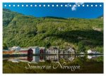 Sommer in Norwegen (Tischkalender 2026 DIN A5 quer), CALVENDO Monatskalender