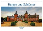 Burgen und Schlösser im Münsterland (Wandkalender 2026 DIN A2 quer), CALVENDO Monatskalender