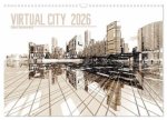VIRTUAL CITY 2026 CH-Version (Wandkalender 2026 DIN A3 quer), CALVENDO Monatskalender