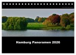 Hamburg Panoramen 2026 (Tischkalender 2026 DIN A5 quer), CALVENDO Monatskalender