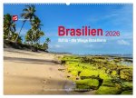 Brasilien 2026 Bahia - die Wiege Brasiliens (Wandkalender 2026 DIN A2 quer), CALVENDO Monatskalender