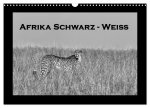 Afrika Schwarz - Weiss (Wandkalender 2026 DIN A3 quer), CALVENDO Monatskalender