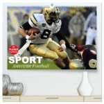 Sport. American Football (hochwertiger Premium Wandkalender 2026 DIN A2 quer), Kunstdruck in Hochglanz