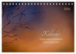 Kalender, Fotos selbst einkleben, selbst gestalten (Tischkalender 2026 DIN A5 quer), CALVENDO Monatskalender