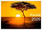 Kenia 2026 (Wandkalender 2026 DIN A2 quer), CALVENDO Monatskalender