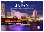 Japan. Zwischen Tradition und Moderne (Wandkalender 2026 DIN A4 quer), CALVENDO Monatskalender
