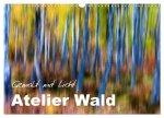 Atelier Wald - gemalt mit Licht (Wandkalender 2026 DIN A3 quer), CALVENDO Monatskalender