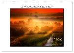 Zwischenzeiten - Zeiten zwischen Tag und Nacht (Wandkalender 2026 DIN A2 quer), CALVENDO Monatskalender
