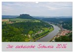 Die sächsische Schweiz 2026 (Wandkalender 2026 DIN A3 quer), CALVENDO Monatskalender