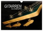 GITARREN Closeups (Wandkalender 2026 DIN A4 quer), CALVENDO Monatskalender