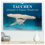 Tauchen - Abenteuer in Neptuns Wunderwelt (hochwertiger Premium Wandkalender 2026 DIN A2 quer), Kunstdruck in Hochglanz