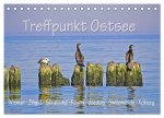 Treffpunkt Ostsee (Tischkalender 2026 DIN A5 quer), CALVENDO Monatskalender