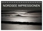 NORDSEE IMPRESSIONEN (Tischkalender 2026 DIN A5 quer), CALVENDO Monatskalender