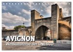 Avignon - Weltkulturerbe der UNESCO (Tischkalender 2026 DIN A5 quer), CALVENDO Monatskalender