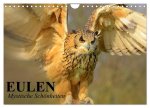 Eulen. Mystische Schönheiten (Wandkalender 2026 DIN A4 quer), CALVENDO Monatskalender