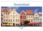 Deutschland - Malerische Städte (Wandkalender 2026 DIN A3 quer), CALVENDO Monatskalender