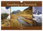 Vorarlberg in Österreich (Wandkalender 2026 DIN A4 quer), CALVENDO Monatskalender