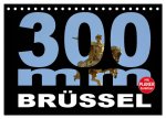 300mm - Brüssel (Tischkalender 2026 DIN A5 quer), CALVENDO Monatskalender