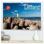 Lettland - Streifzüge durch das mittlere Baltikum (hochwertiger Premium Wandkalender 2026 DIN A2 quer), Kunstdruck in Hochglanz