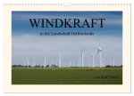 Windkraft in der Landschaft Ostfrieslands (Wandkalender 2026 DIN A3 quer), CALVENDO Monatskalender