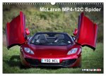 McLaren MP4-12C Spider (Wandkalender 2026 DIN A3 quer), CALVENDO Monatskalender