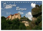 Deutsche Burgen (Tischkalender 2026 DIN A5 quer), CALVENDO Monatskalender