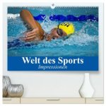 Welt des Sports. Impressionen (hochwertiger Premium Wandkalender 2026 DIN A2 quer), Kunstdruck in Hochglanz