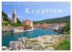 Kroatien (Tischkalender 2026 DIN A5 quer), CALVENDO Monatskalender