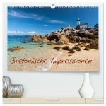 Bretonische Impressionen (hochwertiger Premium Wandkalender 2026 DIN A2 quer), Kunstdruck in Hochglanz
