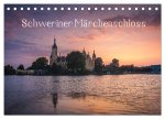 Schweriner Märchenschloss (Tischkalender 2026 DIN A5 quer), CALVENDO Monatskalender