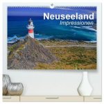 Neuseeland - Impressionen (hochwertiger Premium Wandkalender 2026 DIN A2 quer), Kunstdruck in Hochglanz