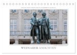 Emotionale Momente: Weimarer Ansichten. (Tischkalender 2026 DIN A5 quer), CALVENDO Monatskalender