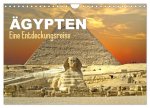 Ägypten - Eine Entdeckungsreise (Wandkalender 2026 DIN A4 quer), CALVENDO Monatskalender