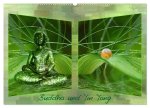 Buddha und Yin Yang (Wandkalender 2026 DIN A2 quer), CALVENDO Monatskalender