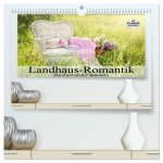 Landhaus-Romantik. Die Farben des Sommers (hochwertiger Premium Wandkalender 2026 DIN A2 quer), Kunstdruck in Hochglanz