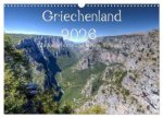 Griechenland 2026 - Zagorochoria und Vikos-Schlucht (Wandkalender 2026 DIN A3 quer), CALVENDO Monatskalender
