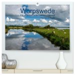 Worpswede - Künstlerdorf unter weitem Himmel (hochwertiger Premium Wandkalender 2026 DIN A2 quer), Kunstdruck in Hochglanz